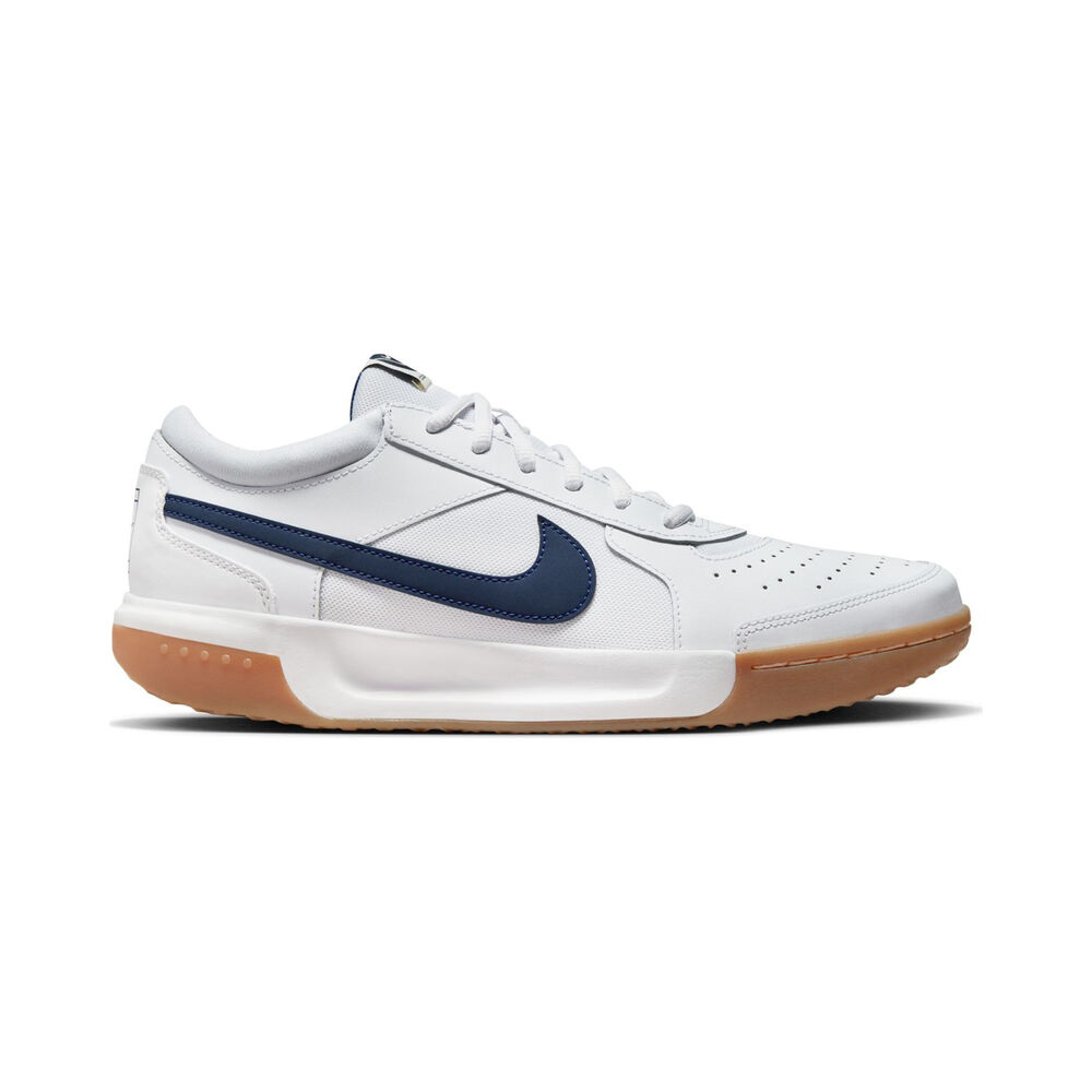 Nike Court Lite 3 Chaussures Toutes Surfaces Enfants - Blanc , Bleu Foncé
