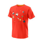 Vêtements De Tennis Wilson Planetary Tech Tee