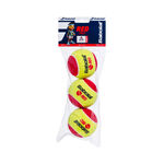 Balles De Tennis Babolat Red Felt 3er (Stage 3)