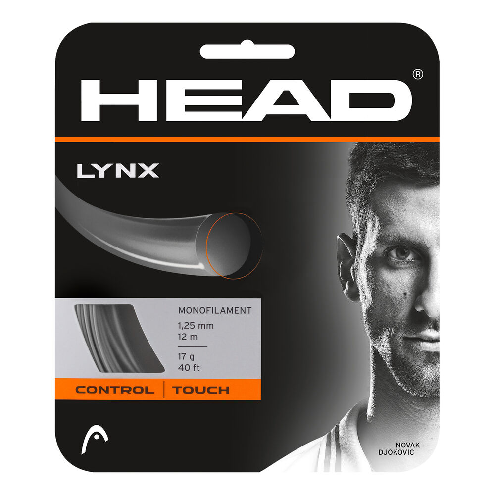 HEAD Lynx Cordage En Garniture 12m - Anthracite