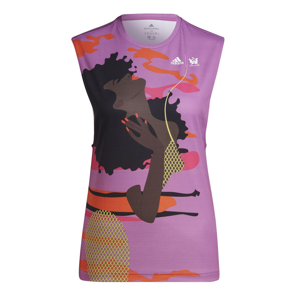 adidas New York Unitefit SVL Débardeur Tank Top Hommes - Violet , Multicouleur