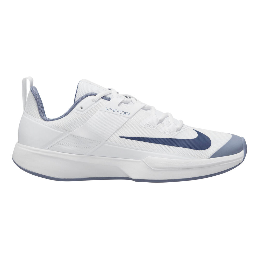 Nike Vapor Lite Chaussures Toutes Surfaces Hommes - Blanc , Bleu Foncé
