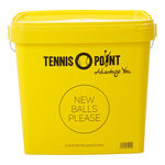 Accessoires Pour Entraîneurs Tennis-Point Balleimer + Deckel viereckig gelb