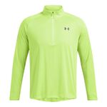 Vêtements Under Armour Tech Textured 1/2 Zip-GRY Long-Sleeves